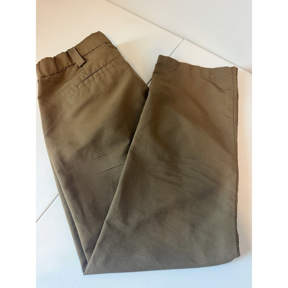 5.11 Tactical Fast-Tac Urban Pants Mens 38x32 Khaki Tan Ripstop Workwear